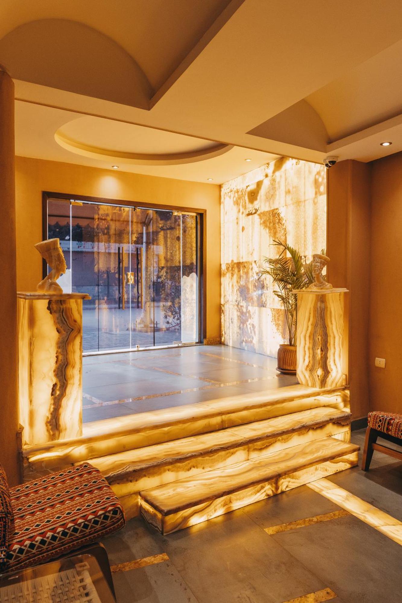 Almas Pyramids Hotel Kafret el-Gabal Exterior foto